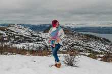 Load image into Gallery viewer, Sugar Reef wrap - 80% cotton 20% hemp hand dyed weft