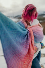 Load image into Gallery viewer, Sugar Reef ringsling - 80% cotton 20% hemp hand dyed weft