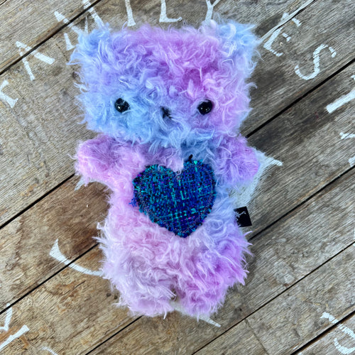 Cotton candy mini Floof bear - love never fails