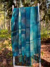 Load image into Gallery viewer, Teal tranquil silk shorty