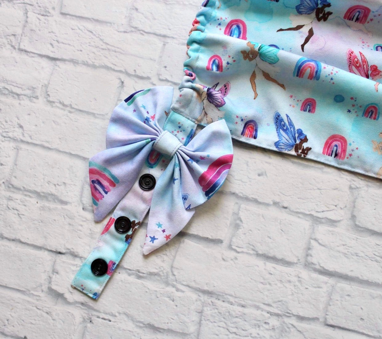 Pixieland Bow reach strap embellishments
