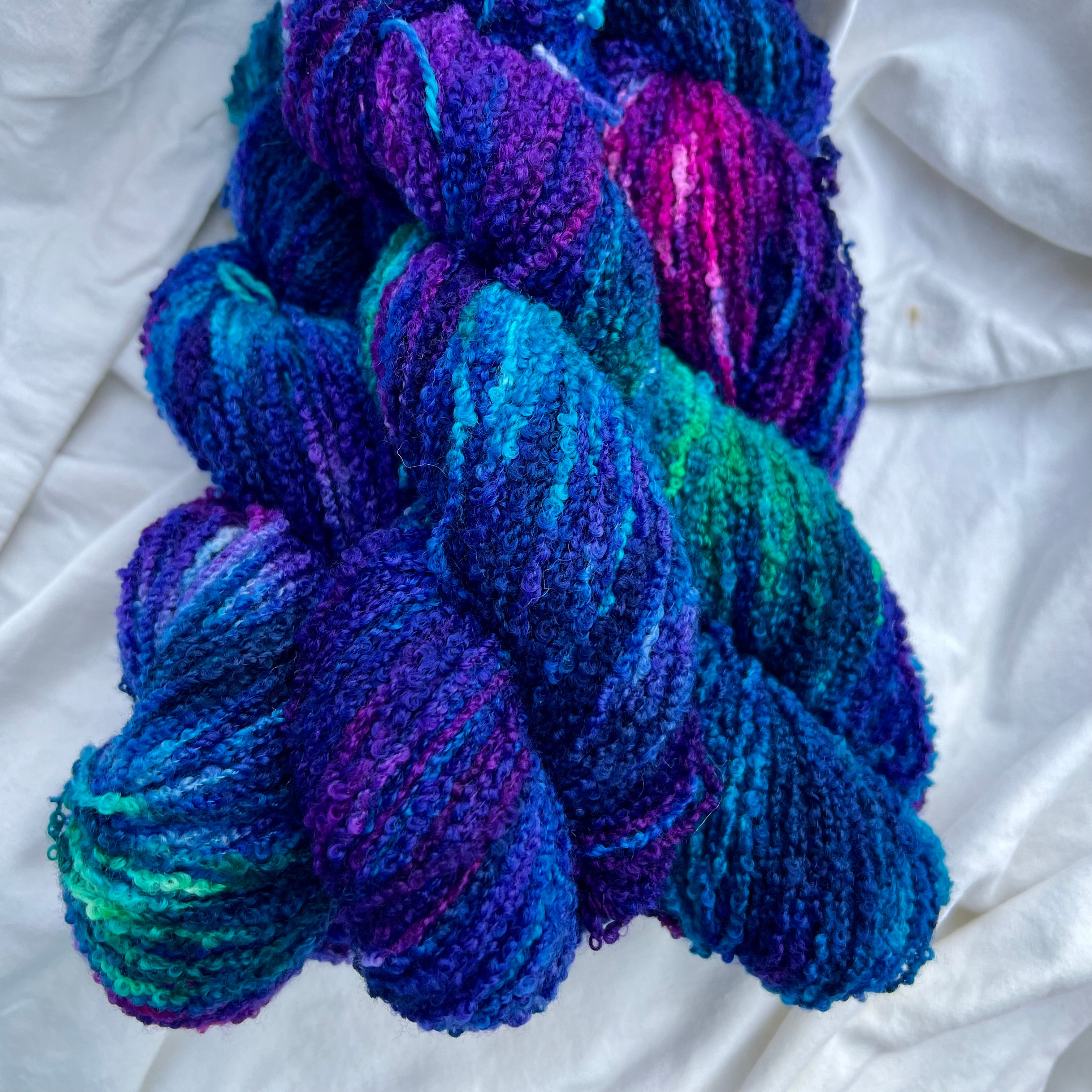 Luxury Hand Dyed Yarn, Delivered